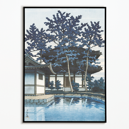 Kiko-ji Temple, Nara by Hiroaki Takahashi - Art Print