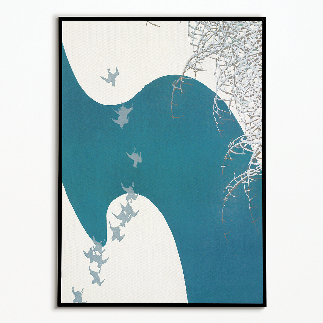 Birds By Kamisaka Sekka - Art Print