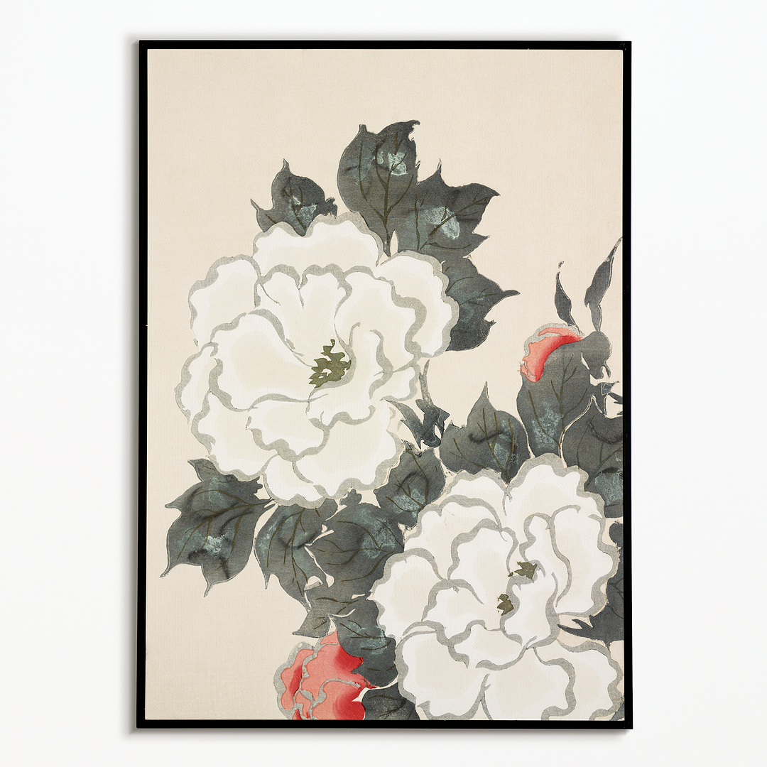 Flowers By Kamisaka Sekka	 - Art Print