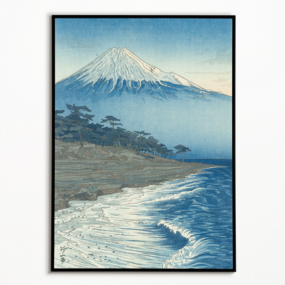 Spring Snow at Maruyama, Kyoto - Art Print