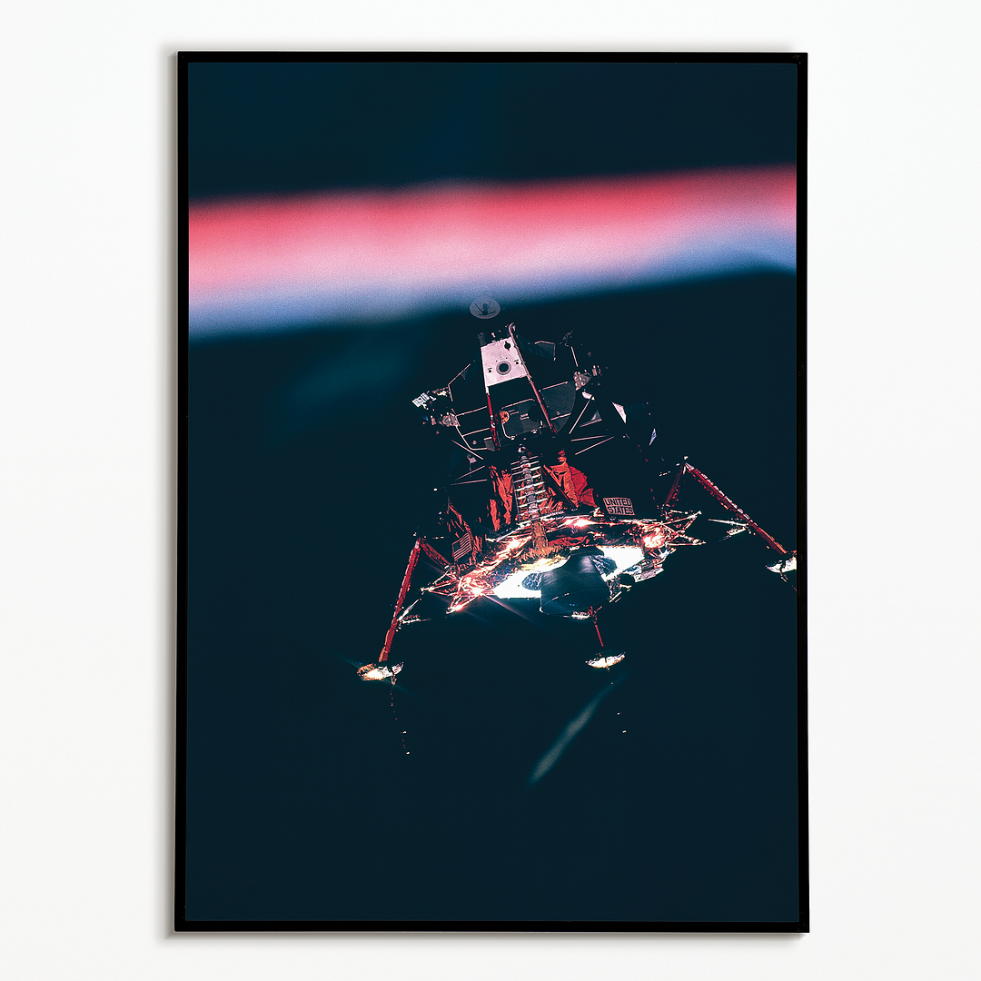 Onboard Apollo 11, - Art Print