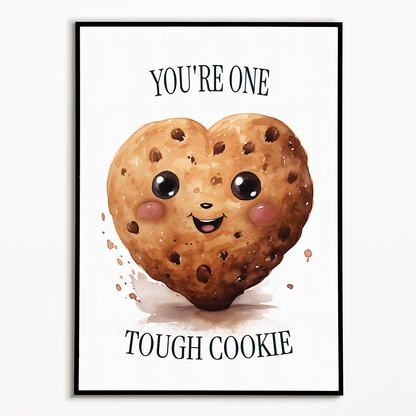You're one tough cookie - Art Print