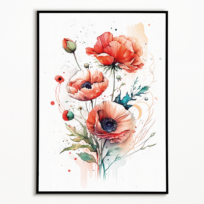 Poppies I - Art Print