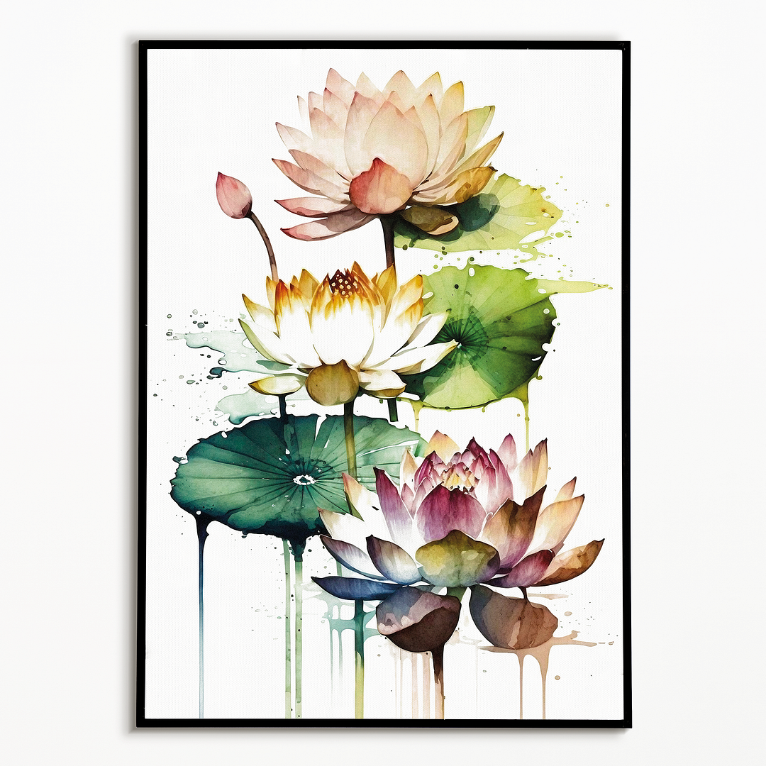 Water Lillies III - Art Print