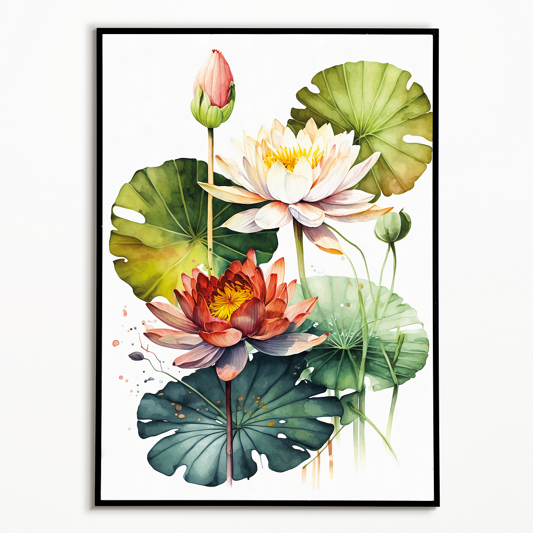 Water Lillies IV - Art Print