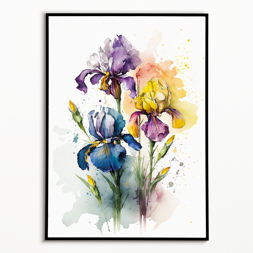 Irises 2 - Art Print