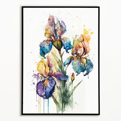 Irises 4 - Art Print