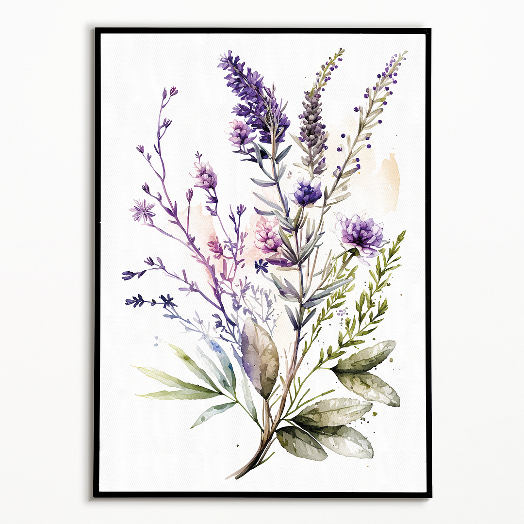 Lavender 1 - Art Print