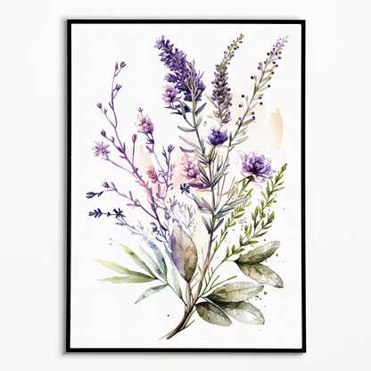 Lavender 1 - Art Print