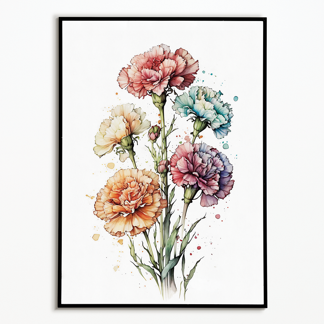 Carnations 3 - Art Print