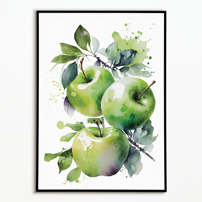 Green Apples 3 - Art Print