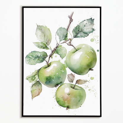 Green Apples 4 - Art Print