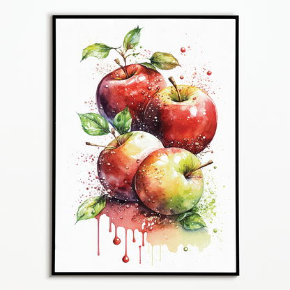 Red Apples 4 - Art Print