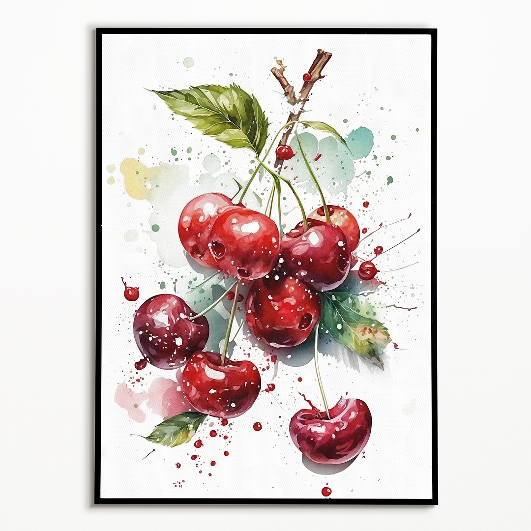 Red Cherries 4 - Art Print