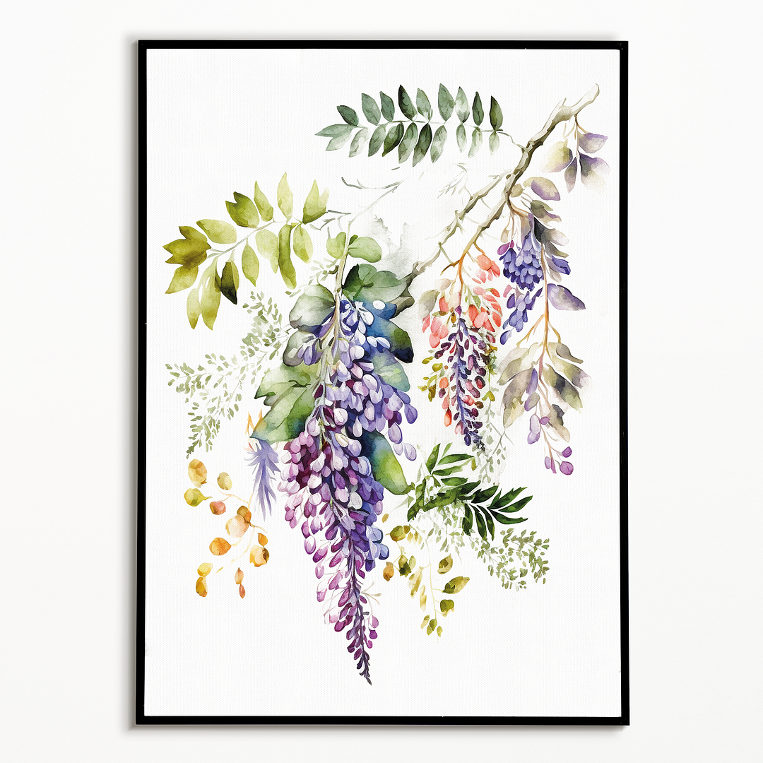 wisteria 2 - Art Print
