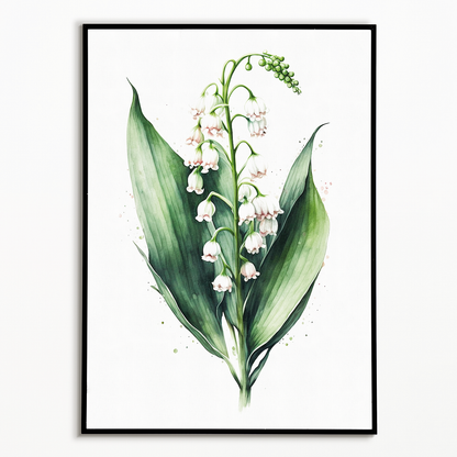 Lily of the valley 2 - Art Print