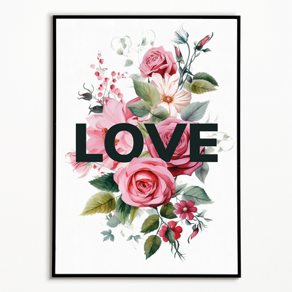 Love Roses - Art Print