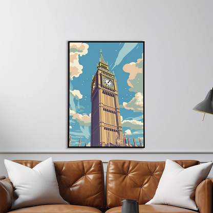 Big Ben during the day - Art Print