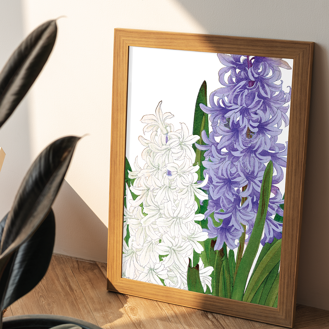 Hyacinthus By Tanigami Kônan Art-Print