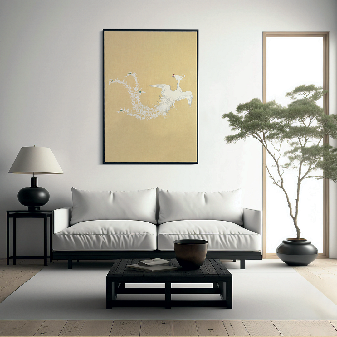 Bird (Vertical) by Kamisaka Sekka - Art Print