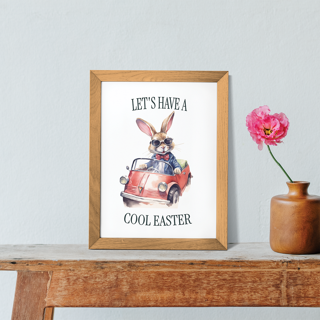 A cool Easter - Art Print