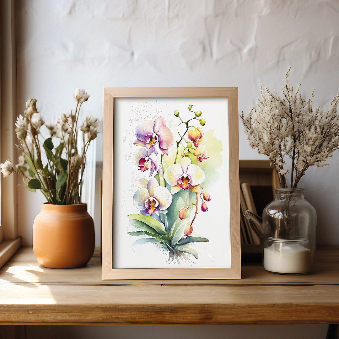 Orchids II - Art Print