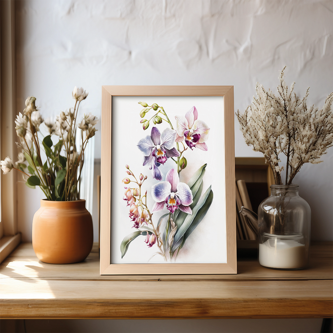 Orchids IV - Art Print