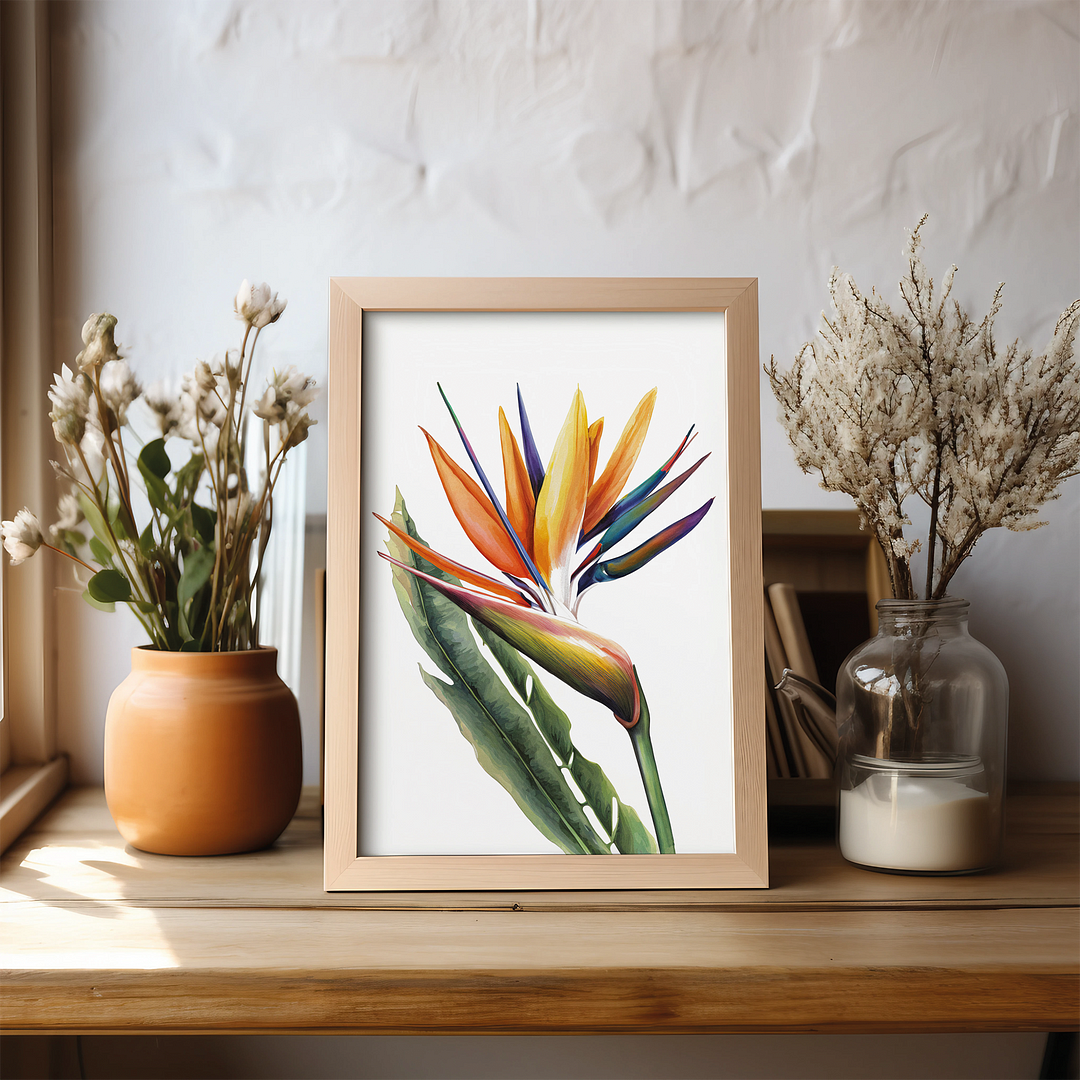 Strelitzia IV - Art Print