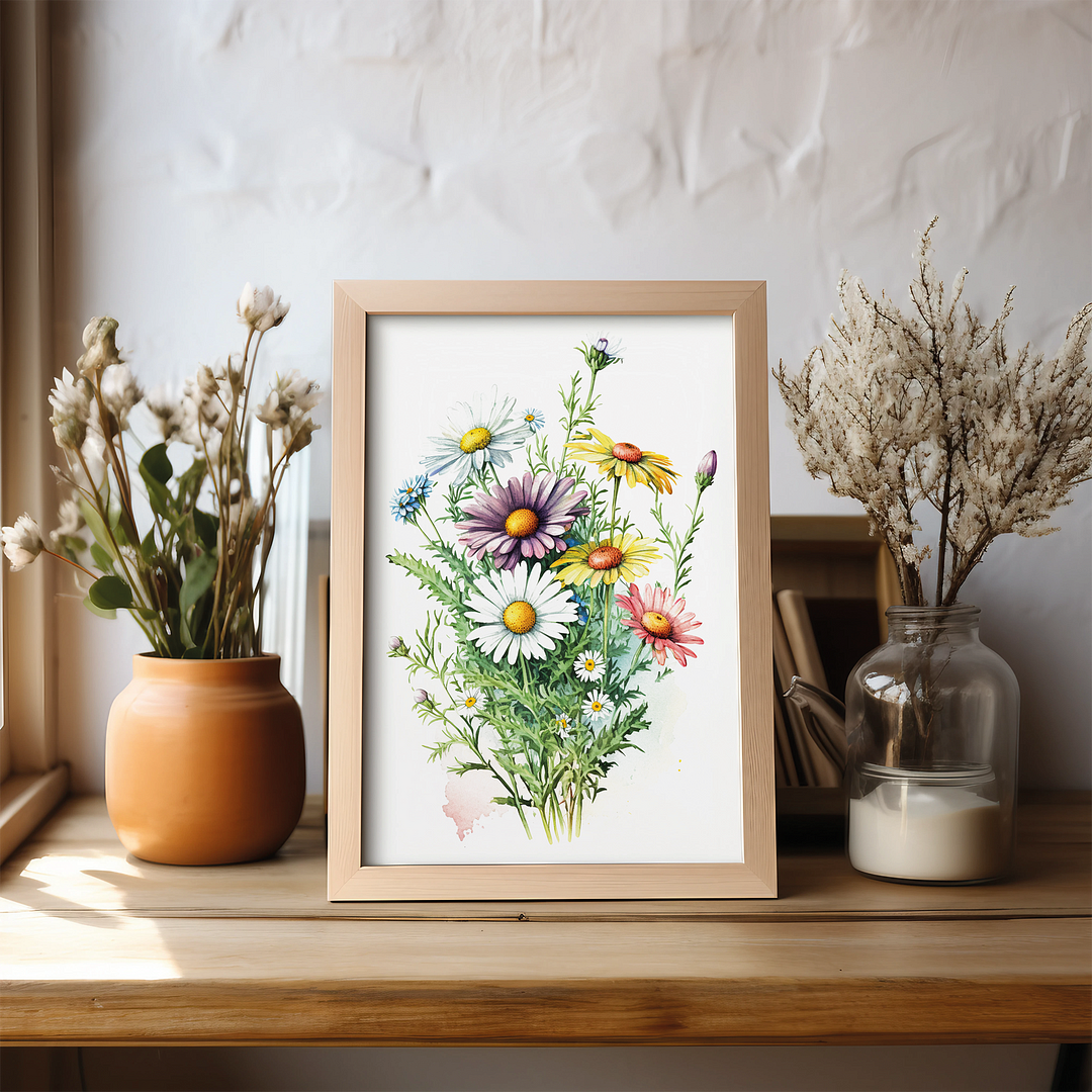 Daisies I - Art Print