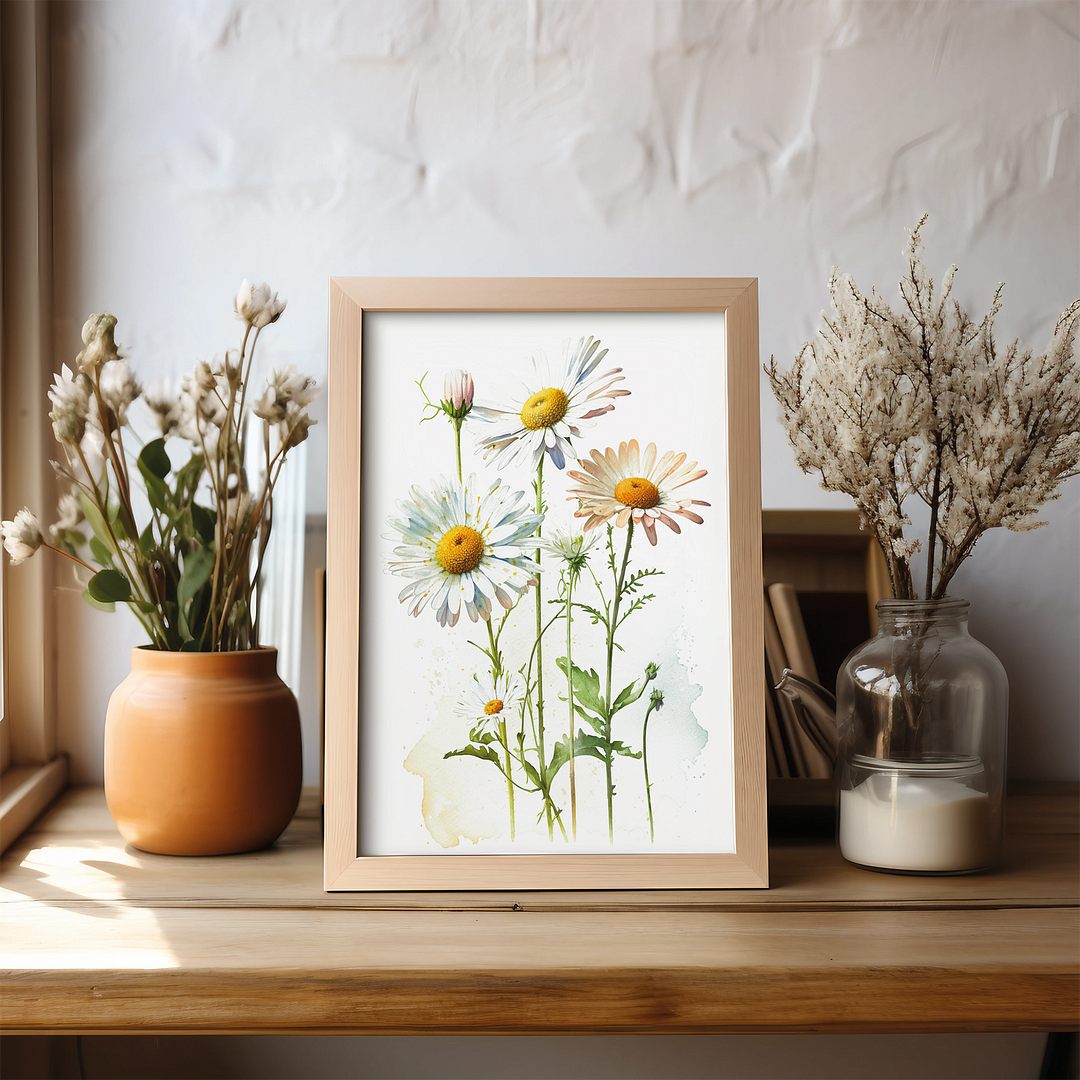 Daisies II - Art Print