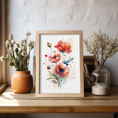 Poppies I - Art Print