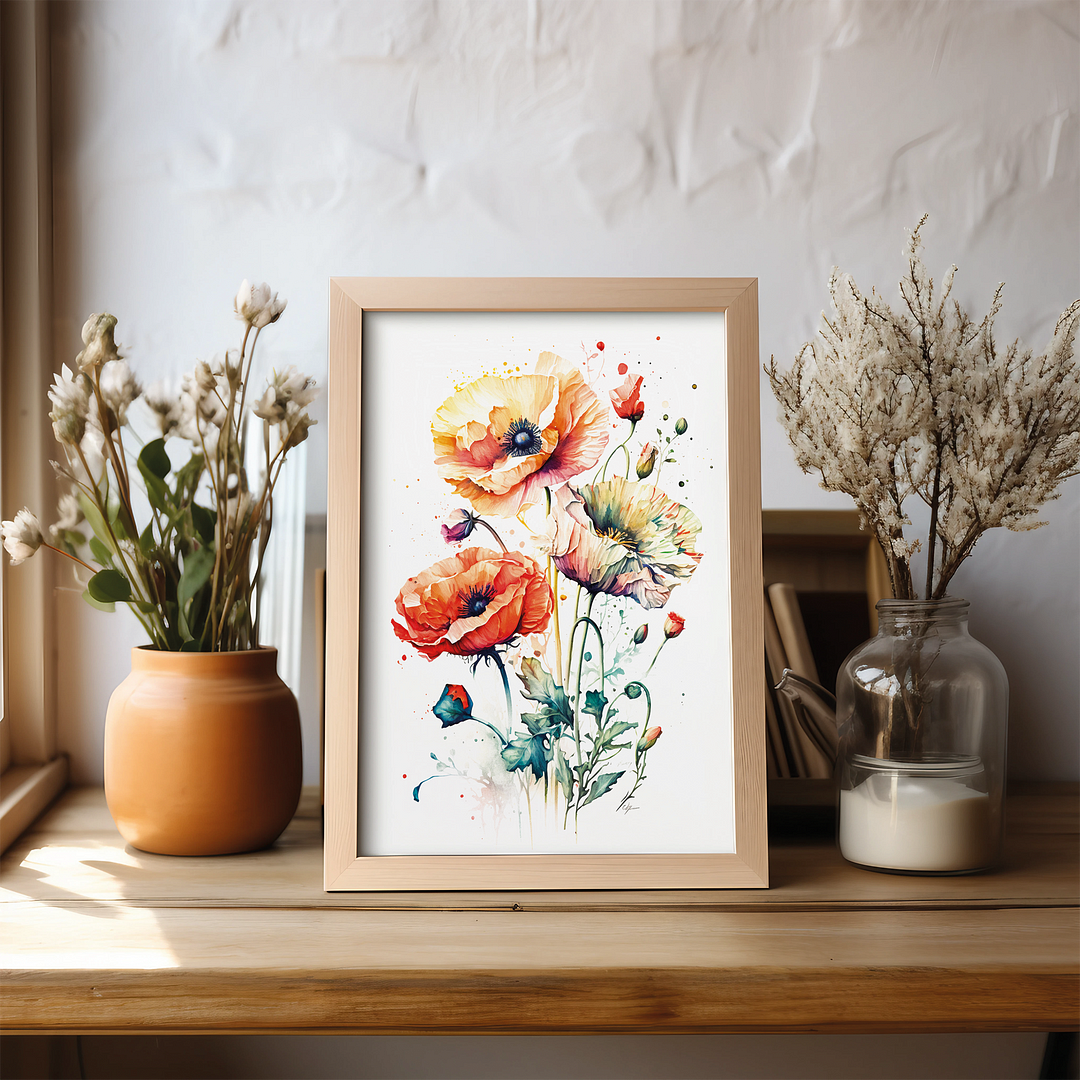 Poppies II - Art Print