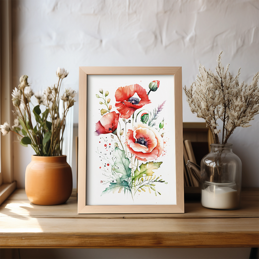 Poppies IV - Art Print