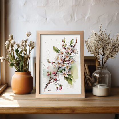 Cherry blossoms 1 - Art Print