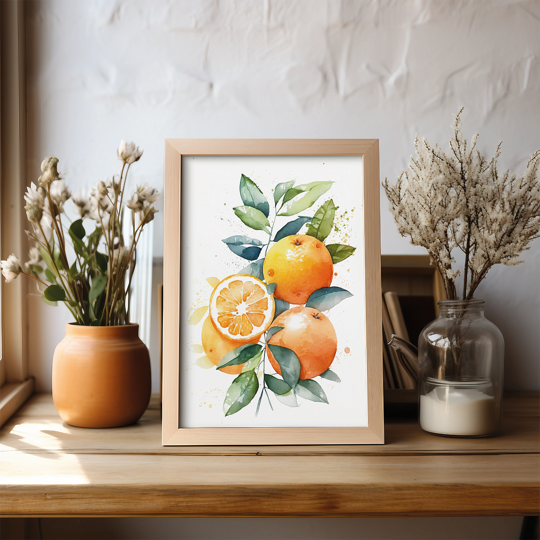 Oranges 1 - Art Print