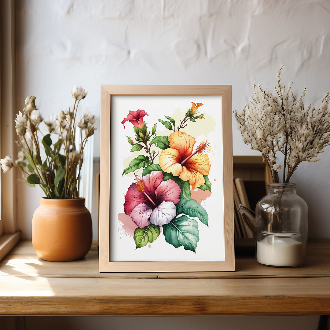 Hawaiian Hibiscus 3 - Art Print
