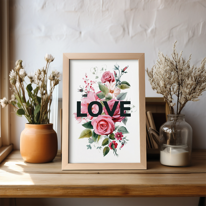 Love Roses - Art Print