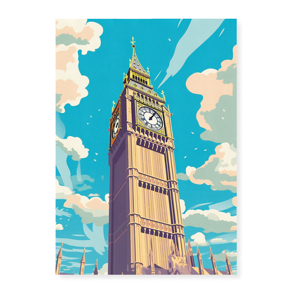 Big Ben during the day - Art Print