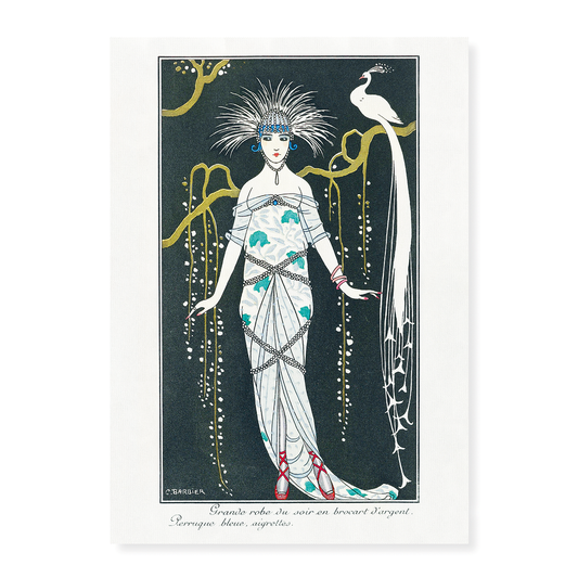 Grande robe du soir from Journal des Dames et des Modes - Art Print