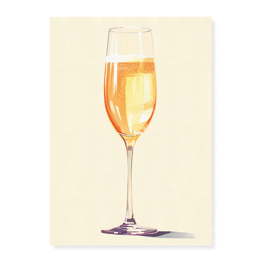 Champagne - Art Print