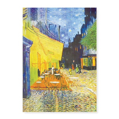 Café Terrace at Night By Vincent van Gogh - Art Print