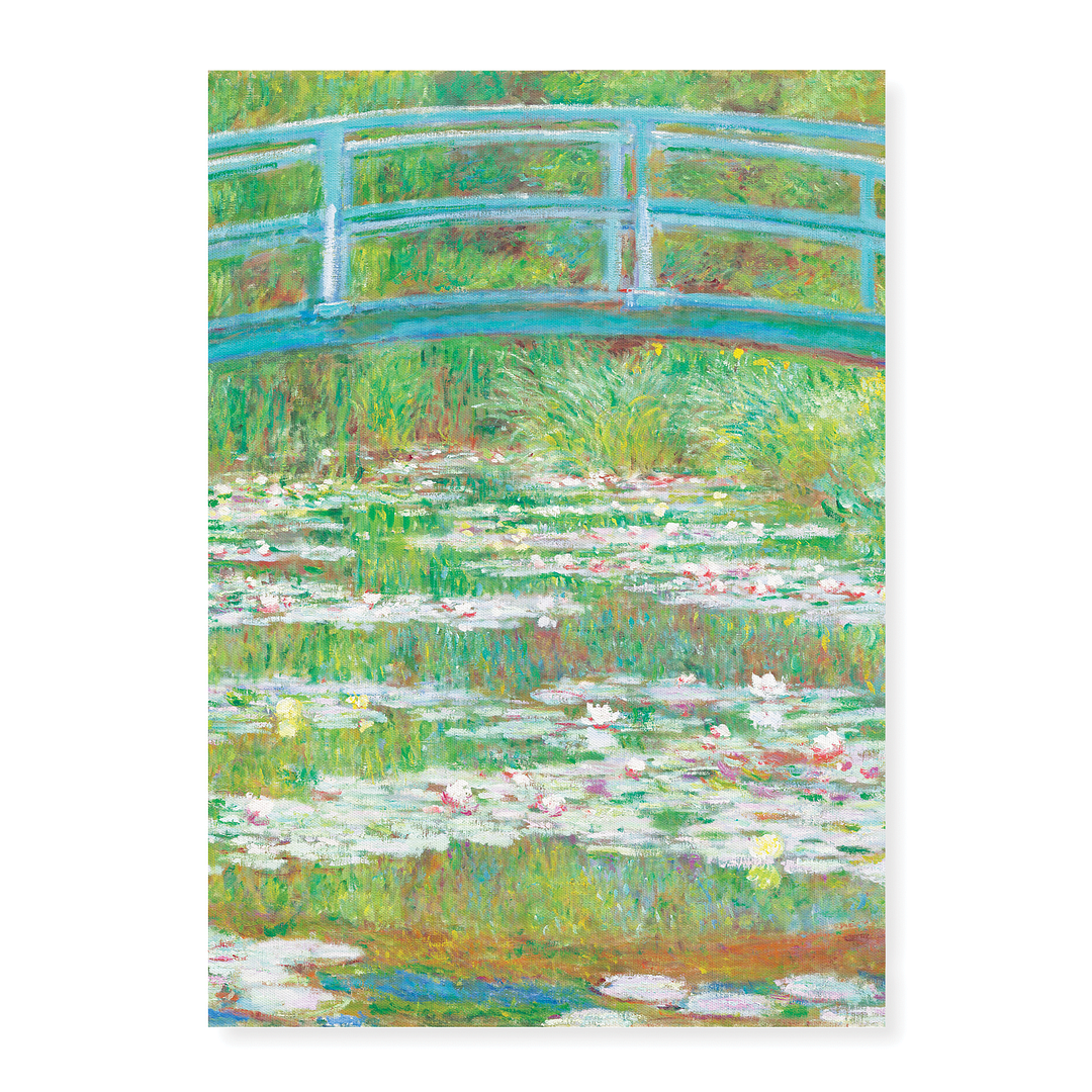 The Japanese Footbridge By Claude Monet - Art Print