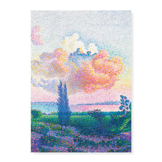 The Pink Cloud By Henri-Edmond Cross - Art Print