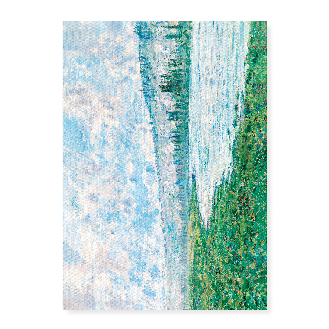 The Seine at Vétheuil By Claude Monet - Art Print