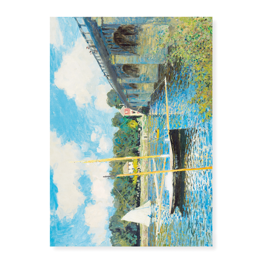 The Bridge at Argenteuil By Claude Monet - Art Print