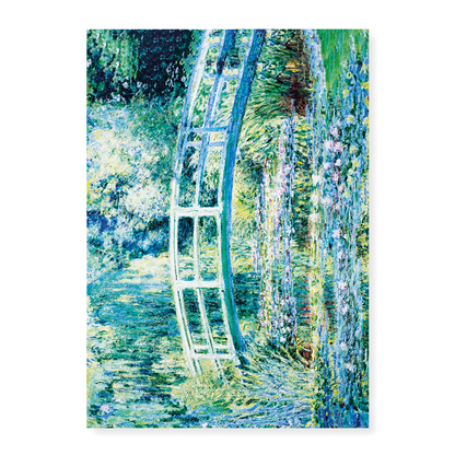 Water Lilies and Japanese Bridge by Claude Monet - Art Print