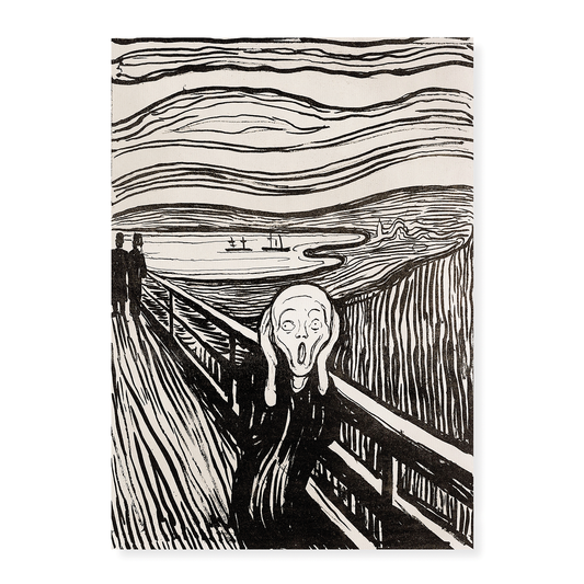 The Scream (1895) by Edvard Munch - Art Print