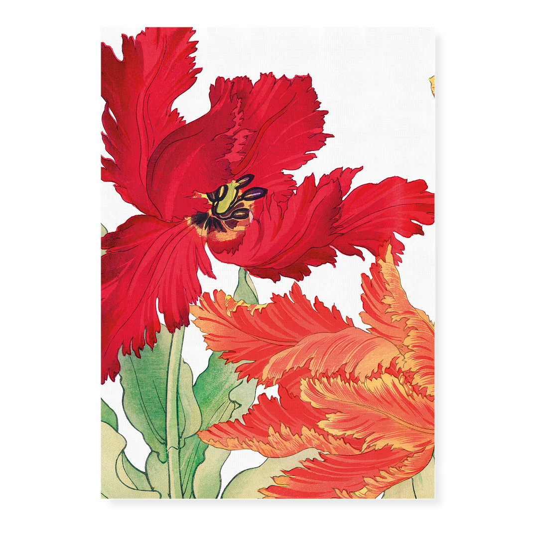 Parrot Tulip By Tanigami Kônan Art-Print