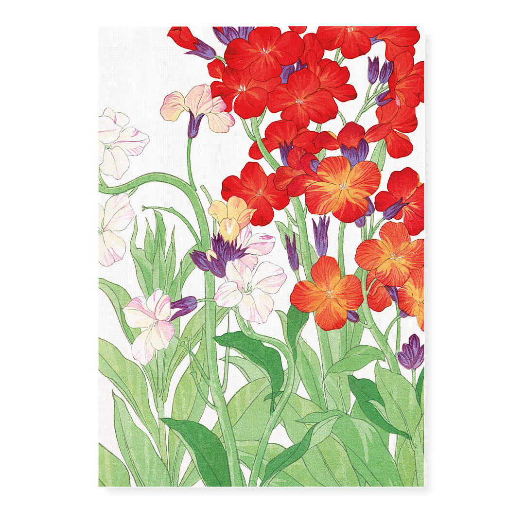 Wallflowers By Tanigami Kônan Art-Print