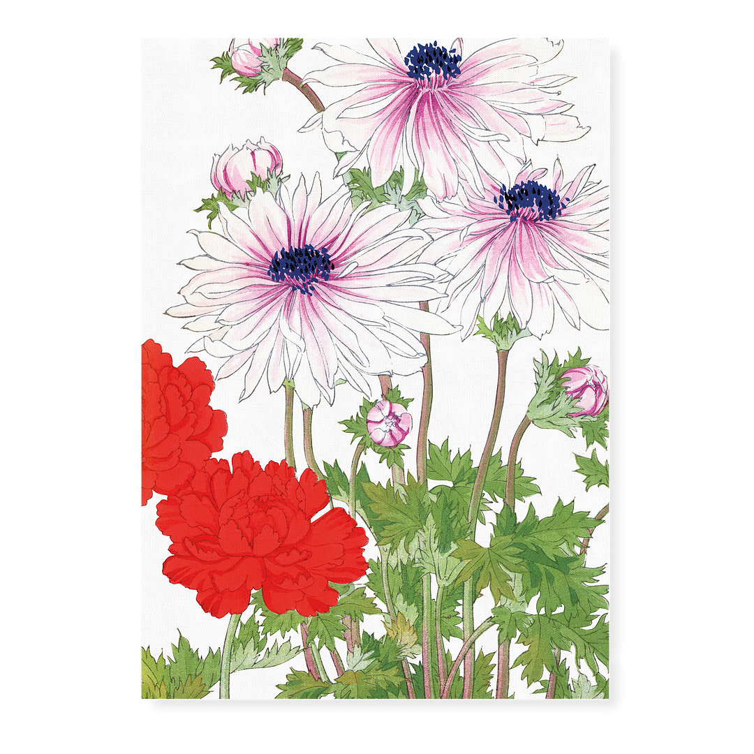 Anemone Flower By Tanigami Kônan Art-Print